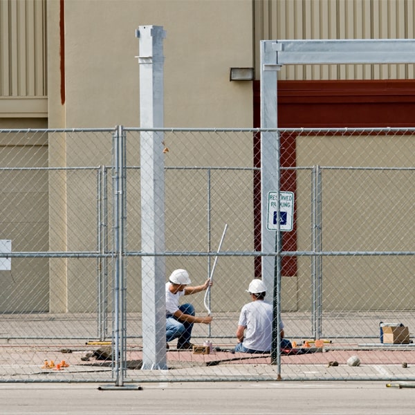 how much time can i lease the temporary fence for my construction site or event in Nevada